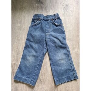 VTG 70s Levi's Sz 3T High Rise Wide Leg Bellbottom Flare Hippie  Boho Festival